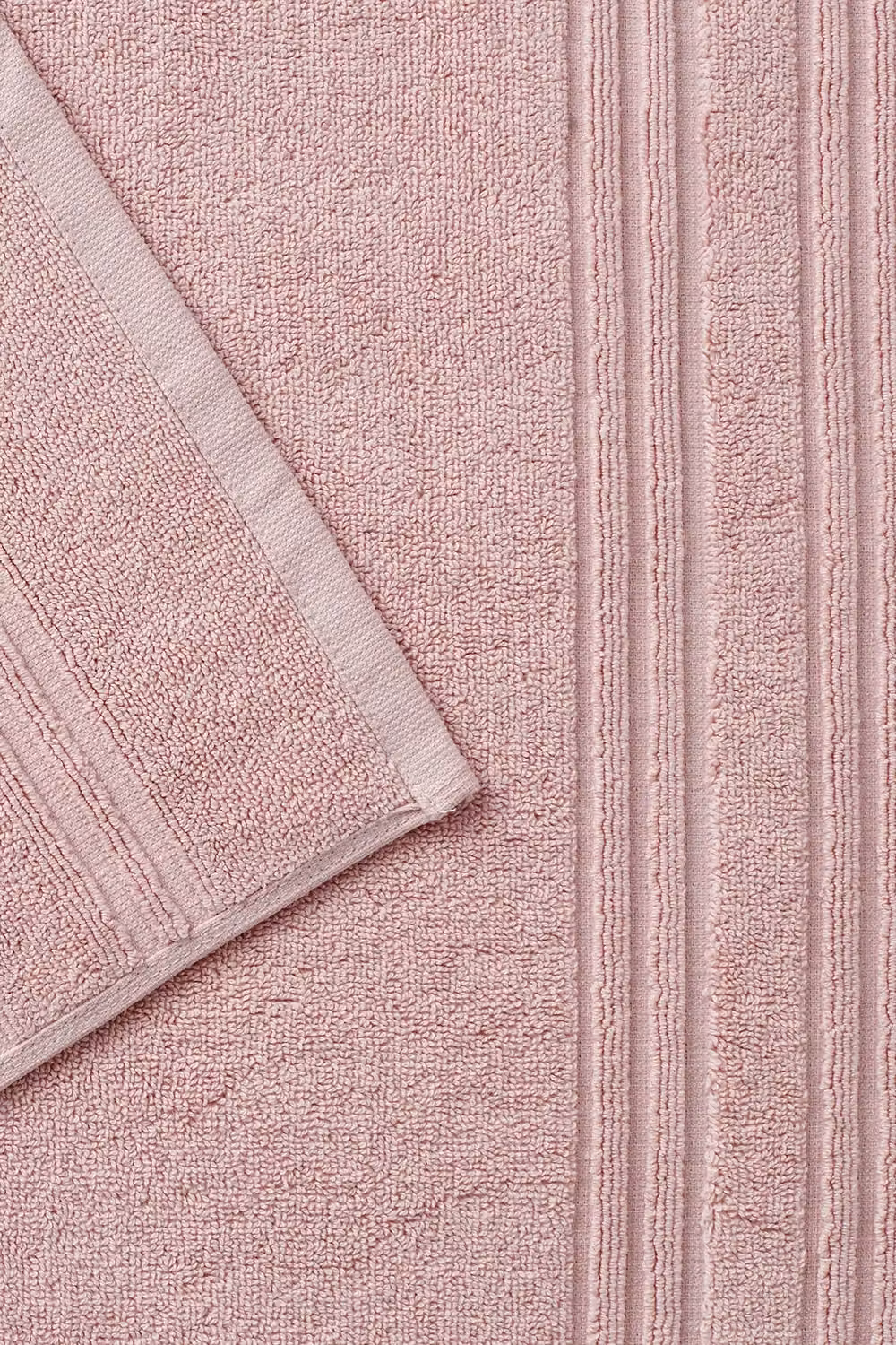 Christy Serene Soft Tone 100% Combed Cotton Bath Mat in Dusty Pink – 2
