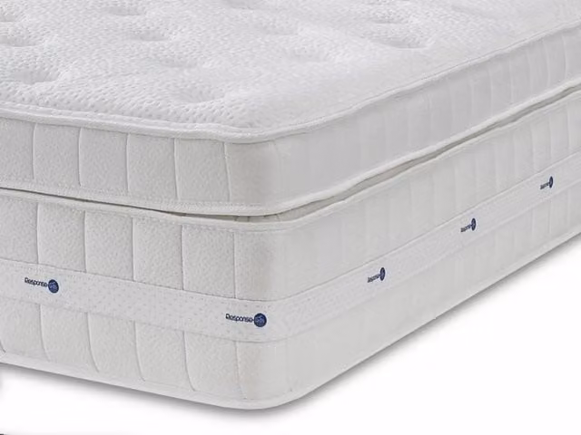 Kaymed Signature Response Gel Pocket 2500 Hybrid Boxtop Mattress, White, W: 180 cm x D: 200 cm
