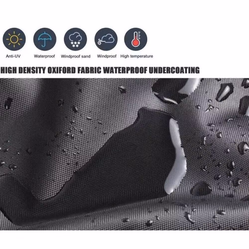 SPETLEK Waterproof Black Barbecue Grill Cover, W/D/H: 100 x 60 x 77 cm – 6