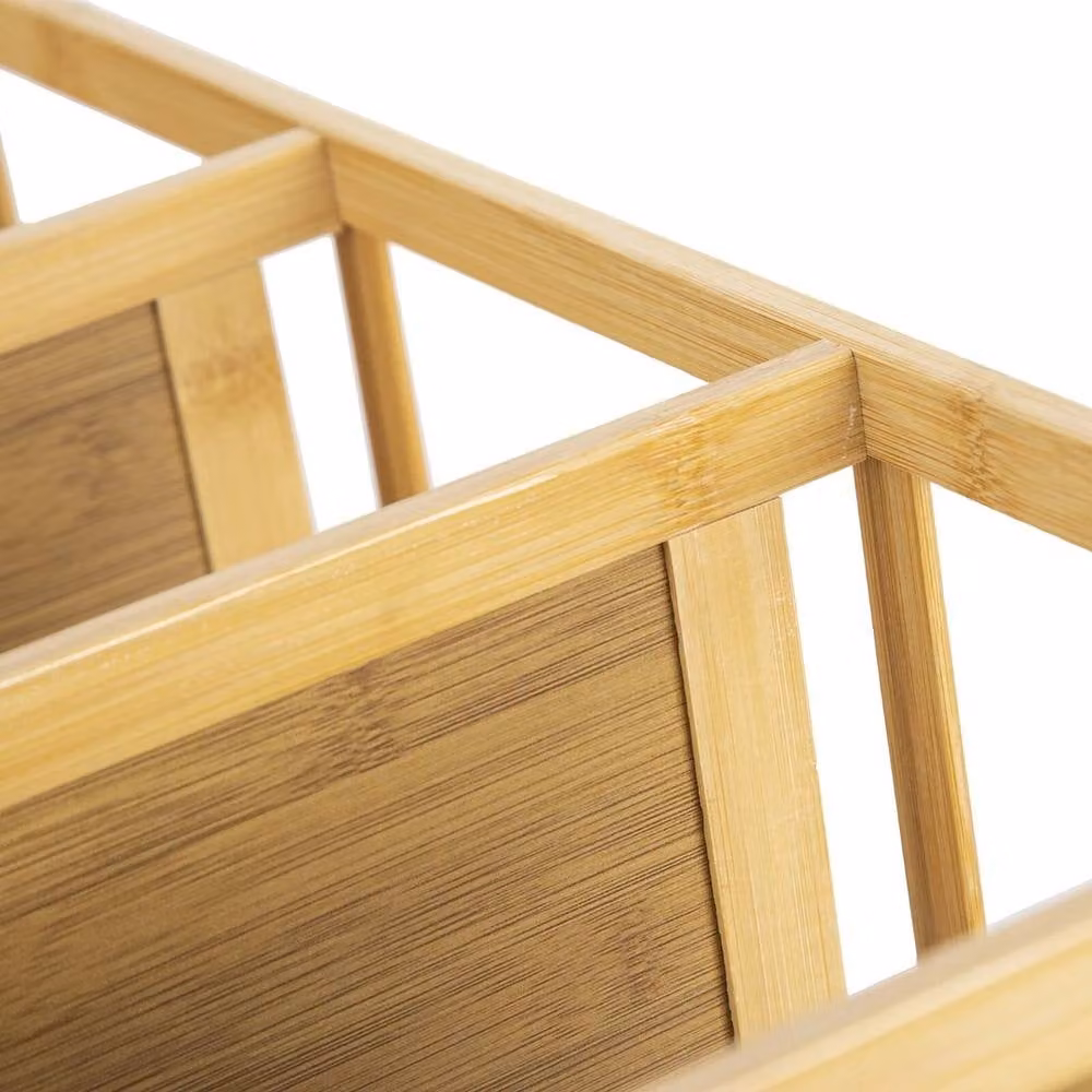 Kelvenix 5-Tier Bamboo Shoe Rack in Brown – 2