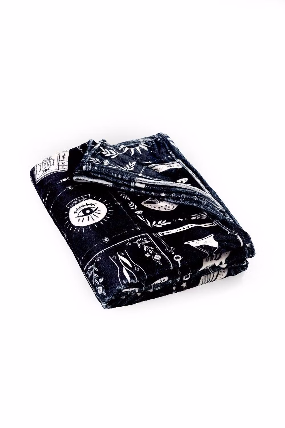 Catherine Lansfield Halloween Enchanted Witchcraft Cosy Fleece Blanket Throw in Black, W/D/H: 130 x 170 cm – 4