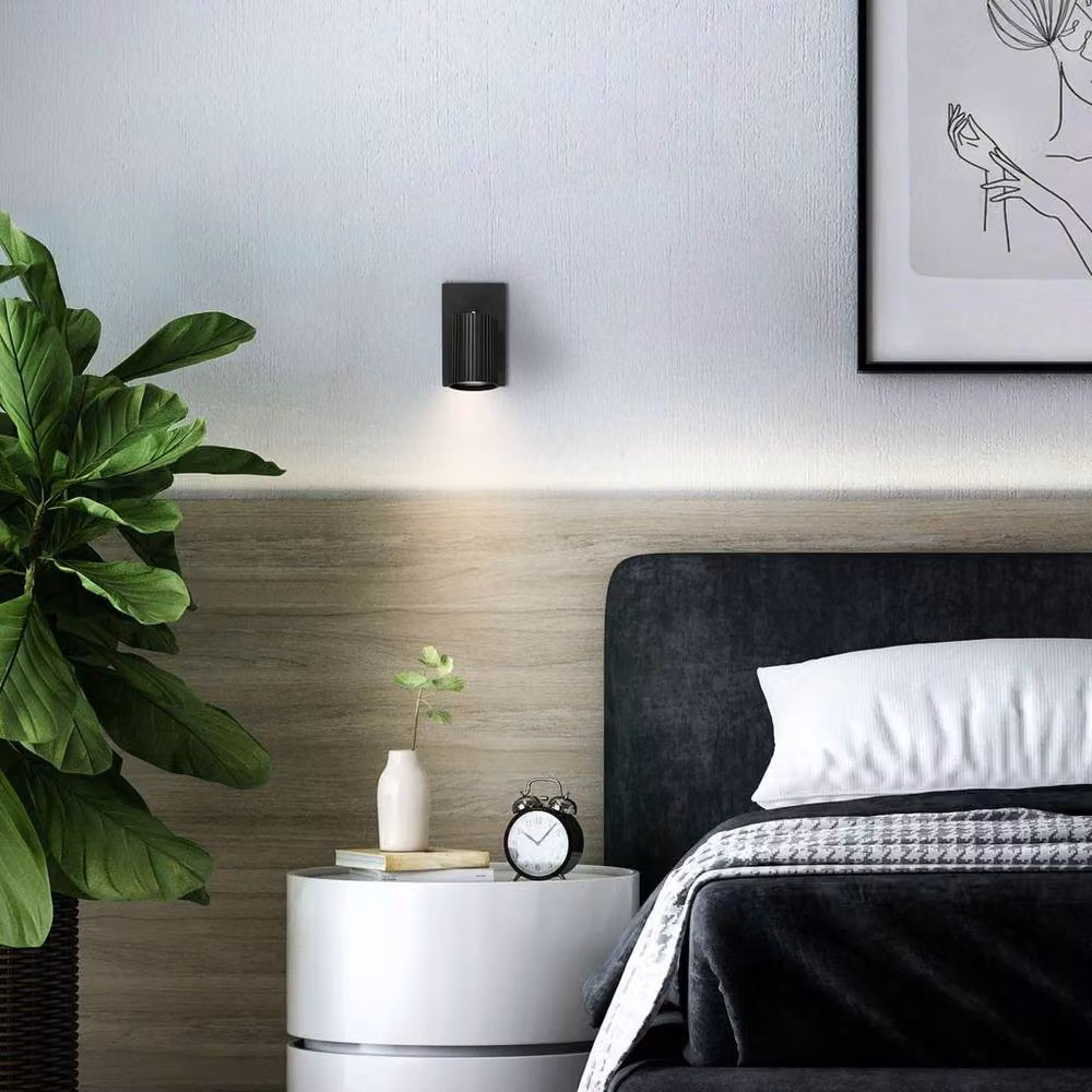 Briloner Black Metal Adjustable Wall Light Spotlight with GU10 Socket, W/D/H: 13 x 8 x 9 cm – 7