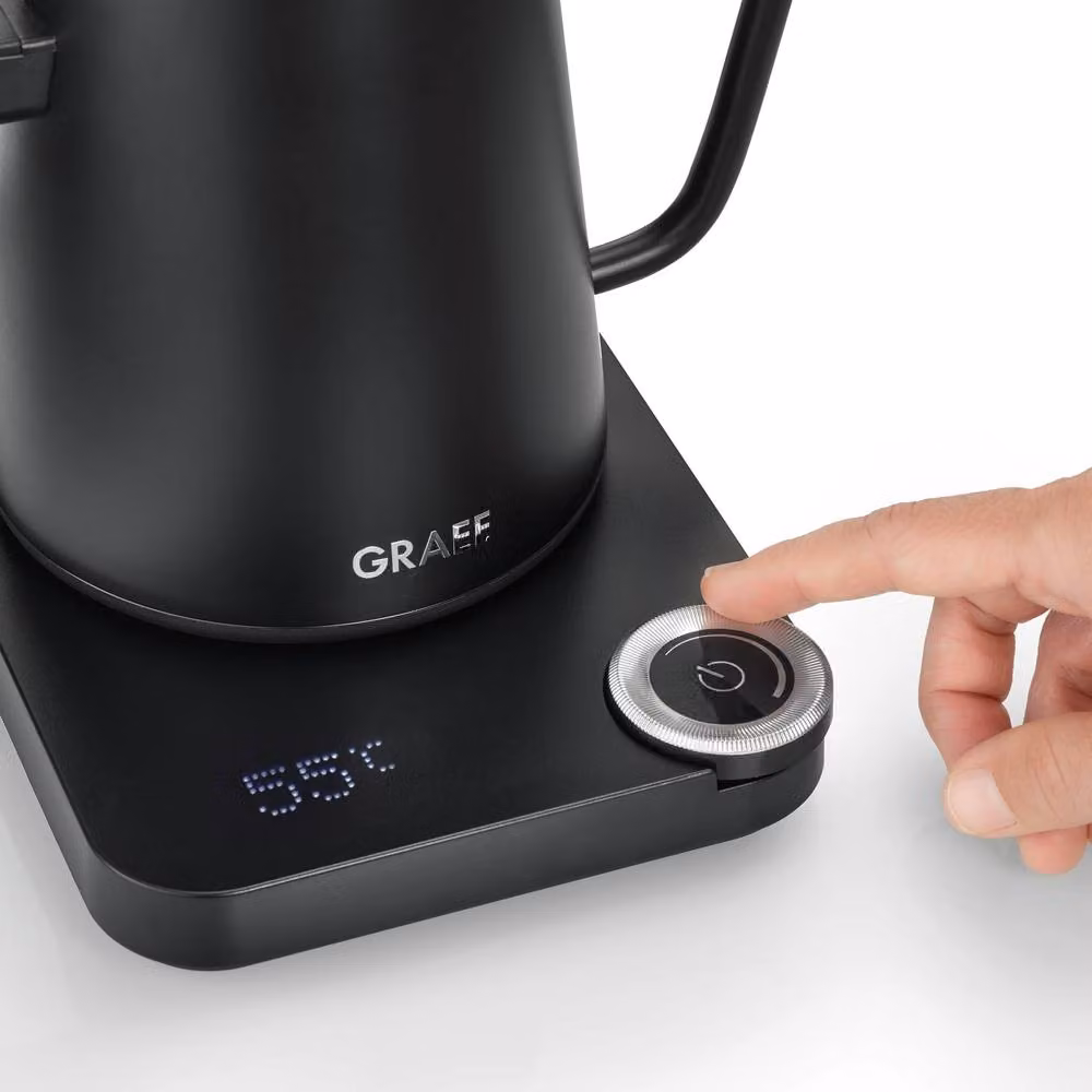 Graef Electric Pour-Over Kettle with Temperature Control, 0.9 l, Black – 5