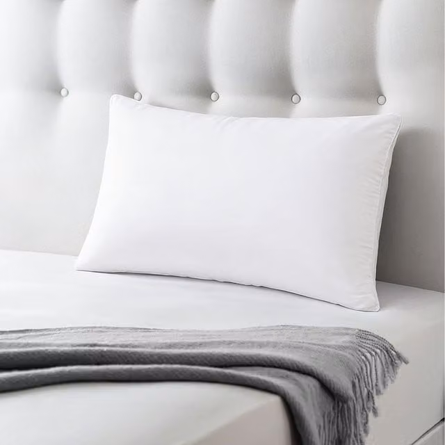 Livingandhome White Rectangular Polyester Ultra Soft Breathable Pillow Insert