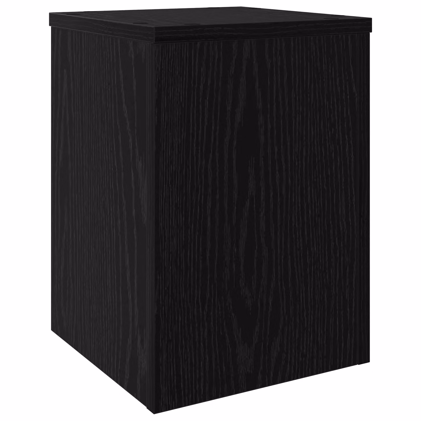 Berkfield Home Set of 2 Black Oak Plant Stands, W/D/H: 25 x 25 x 35 cm – 4