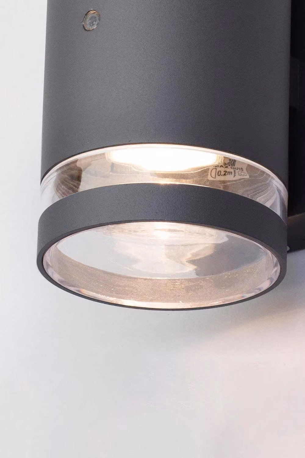 BHS Lighting Cinder Outdoor Down Wall Light with Dusk Sensor in Grey – 2