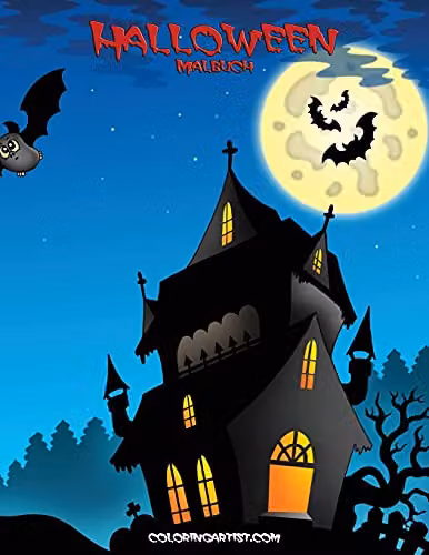 Halloween Malbuch 1: Volume 1 Colouring Book for Children by Createspace