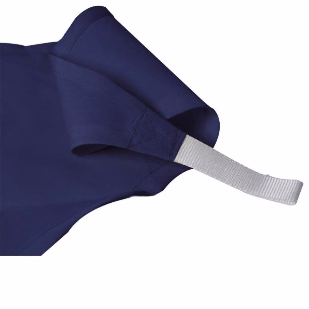 Primrose Blue Water Resistant Rectangular Patio Sun Shade Sail, W: 5 m, D: 4 m – 2