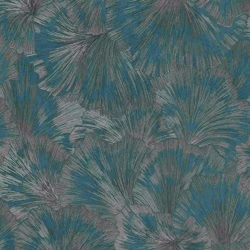 Erismann Non-Woven Abstract Floral Wallpaper Roll in Green, W: 53 cm, H: 10.05 m – 1