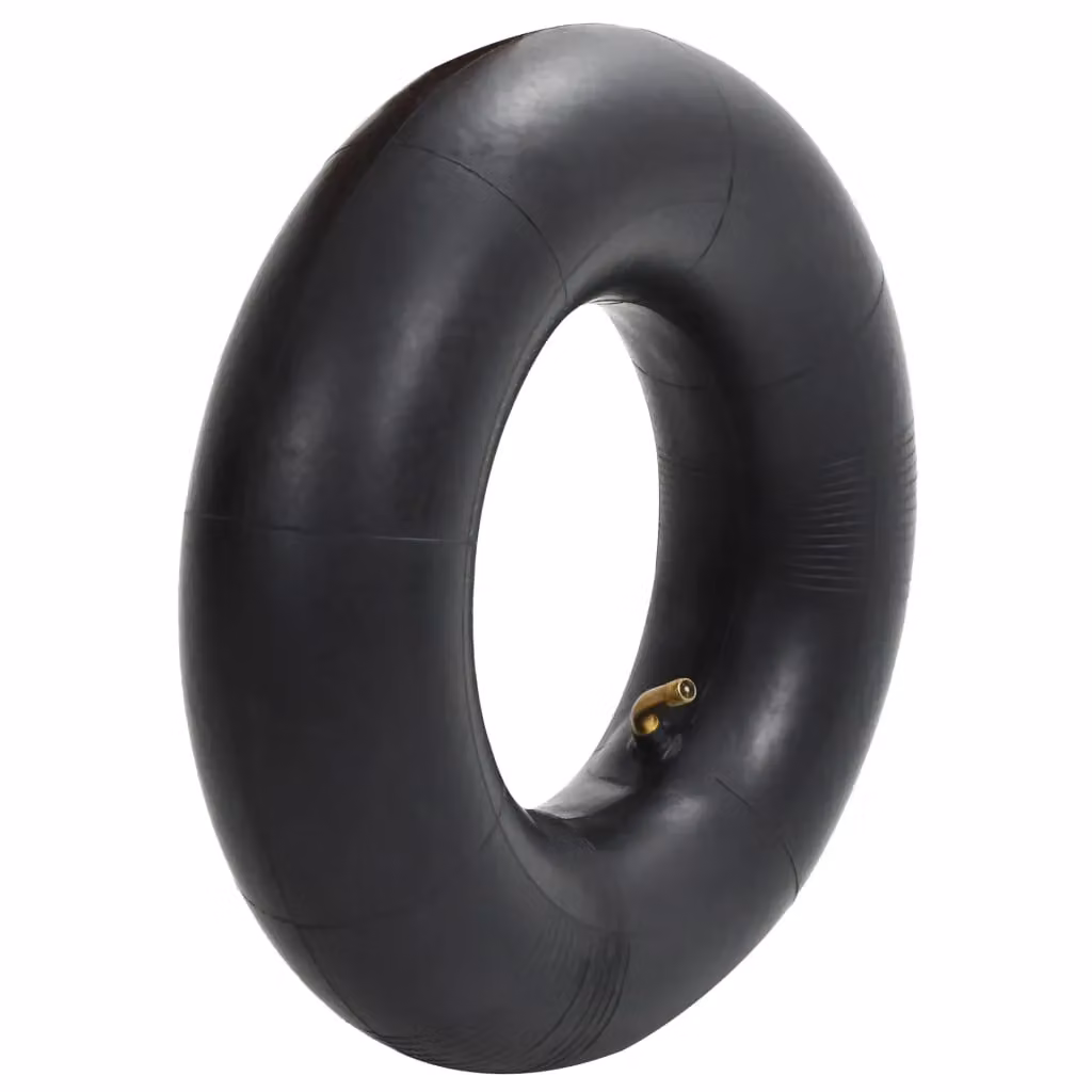 Berkfield Home Wheelbarrow Inner Tubes, 2 Pack, Black Rubber, 13x5.00-6 – 4