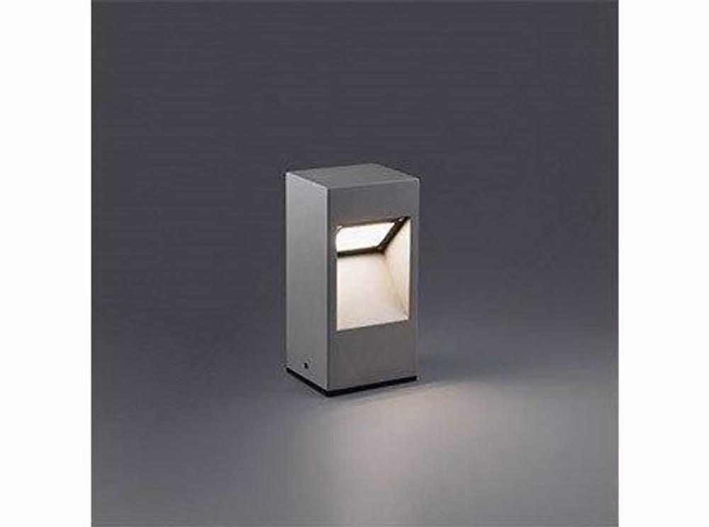 Netlighting Cast Iron LED Outdoor Bollard Ground Light in Grey, IP65 Rated – 2