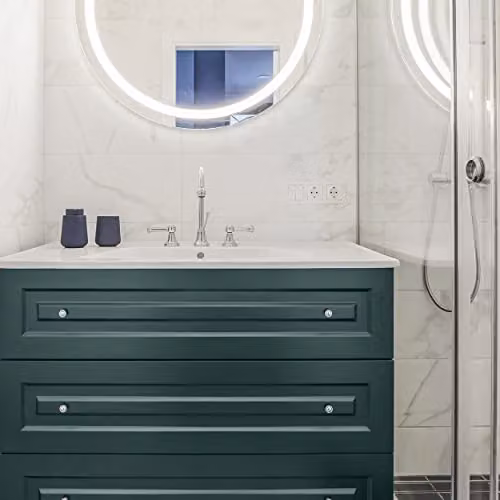 Rust-Oleum Deep Sea Matt Moisture Resistant Bathroom Wood and Cabinet Paint, 0.75 l – 2