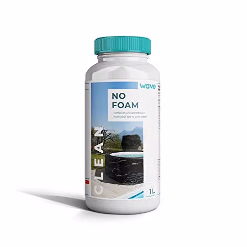 Wave Spas No Foam Remover for Hot Tubs, Spas and Pools, 1 l