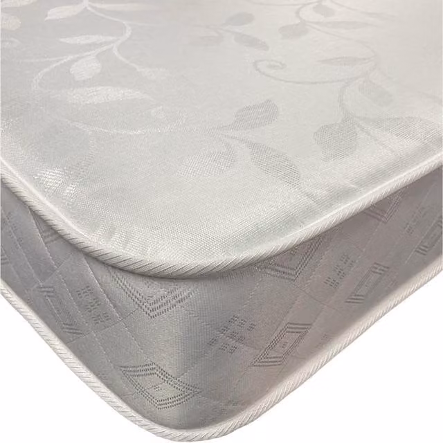 Wilson Beds Kids Reflex Foam Mattress in White Damask, W/D/H: 90 x 200 x 10 cm
