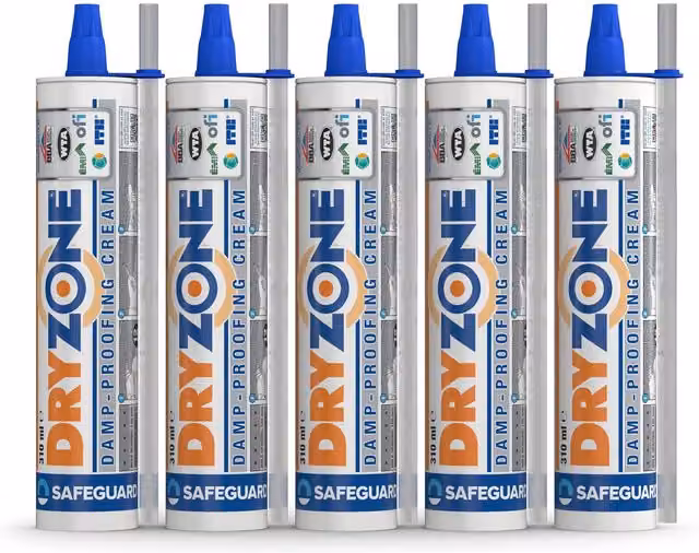 Dryzone DPC Injection Cream White 310ml Pack of 5