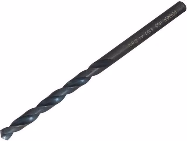 Dormer A100 HSS Jobber Twist Drill Bit, Black, 4.10 mm