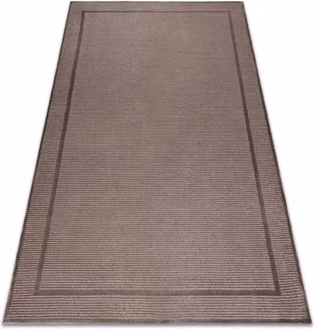 RugsX Aura Geometric Minimalist Rug in Beige, W/D: 120 x 170 cm