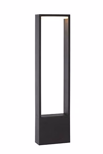 Lucide Goa Modern LED Garden Bollard Light, Aluminium, IP54, Warm White, Black or Anthracite – 1
