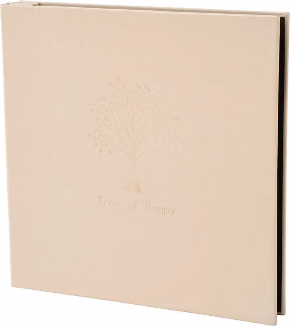 Lifeideas 600 Pocket PU Photo Album in Beige
