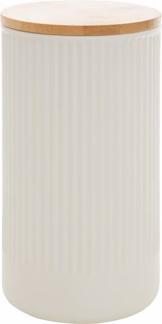 Orsina Maison by Premier Geome 1250ml Stoneware Storage Canister in Beige