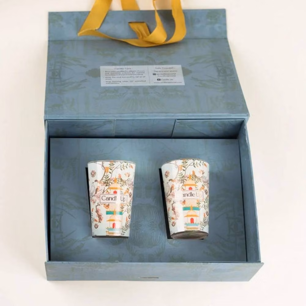 Candle Up Kohinoor Pair Set in Gold and Multicolour – 2