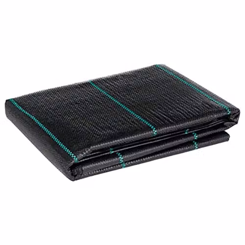 SolaDirect Black Weed Control Membrane 100 GSM Woven Fabric Ground Cover Mat, 4 x 5 m – 2