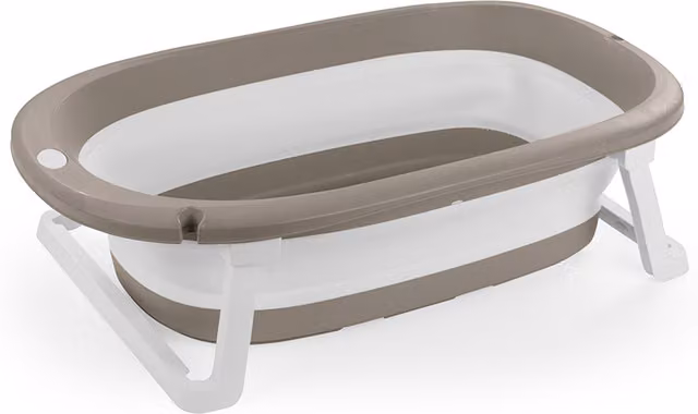 Dolu Foldable Baby Bathtub, White