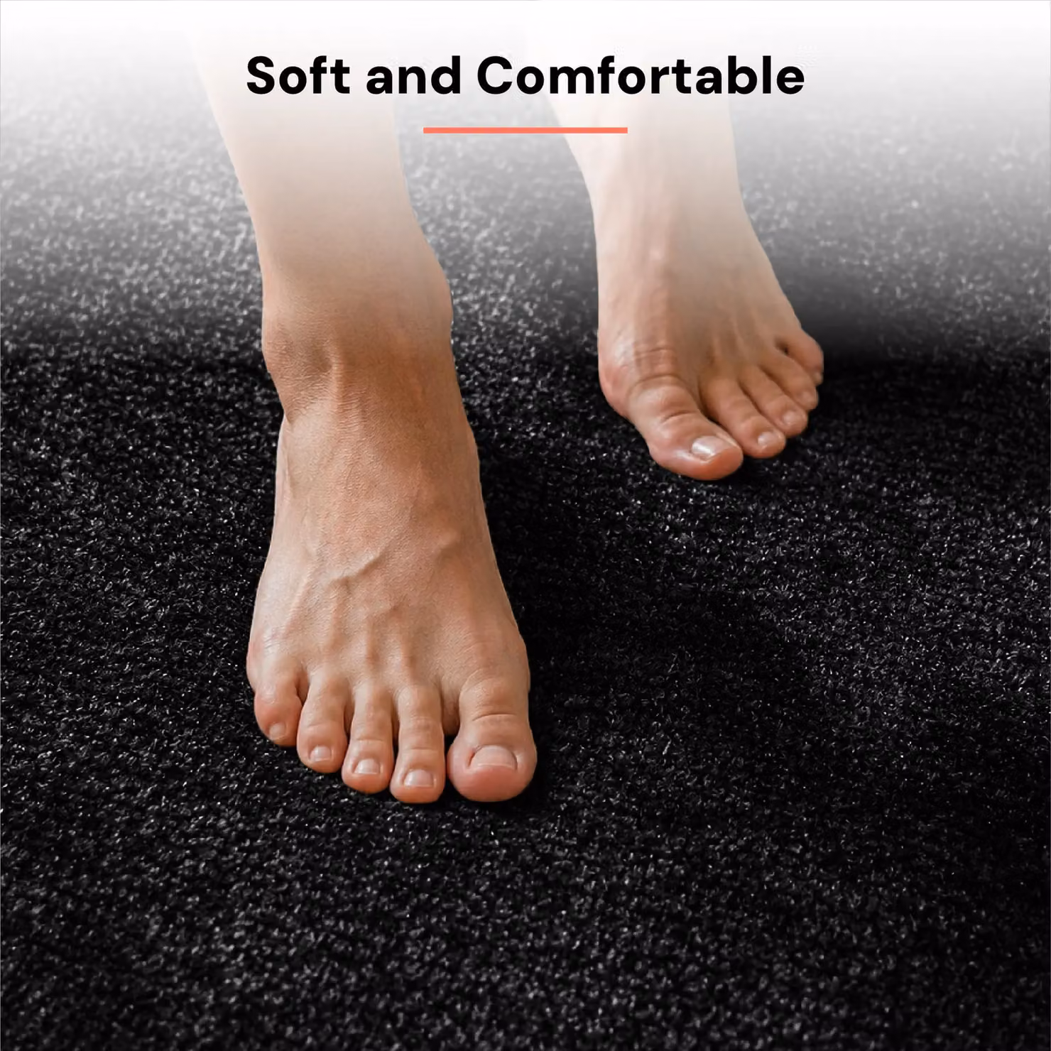 Smart Living Greekey Heavy Duty Non Slip Machine Washable Hallway and Kitchen Door Mat, Black, W: 67 cm x L: 220 cm – 2