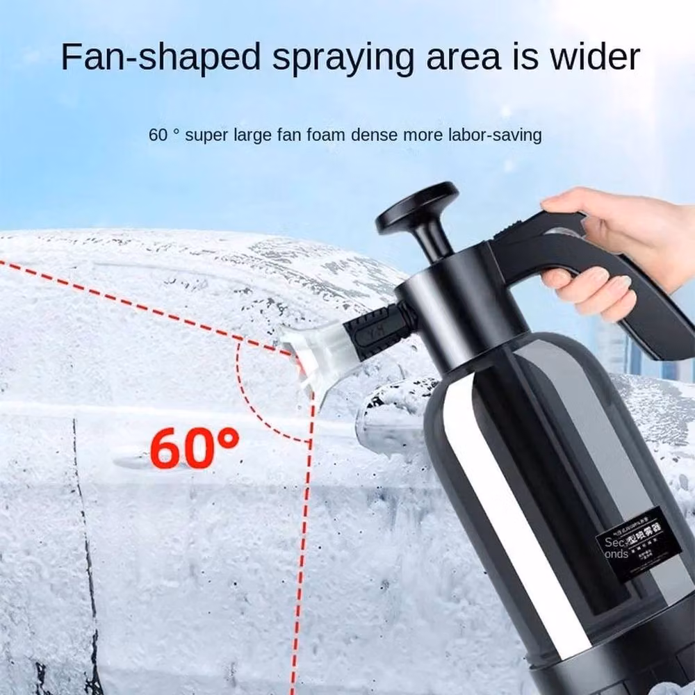 Kelvenix Manual Hand Pump Foam Pressure Sprayer in Black, 2 l – 2