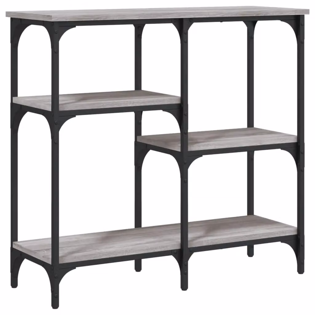 Berkfield Home Grey Sonoma Console Table, W/D/H: 80 x 29 x 75 cm – 2