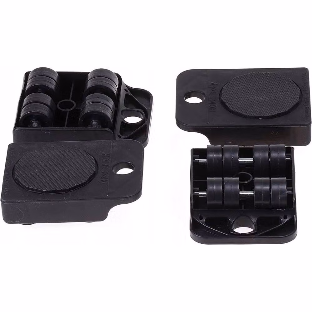 FLAVORA Furniture Moving Lifter Slider Set in Black, Iron – 3