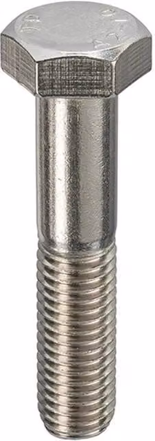 Unifix A2-304 Stainless Steel Hexagon Bolts M8 x 65 mm, Silver, Box of 100