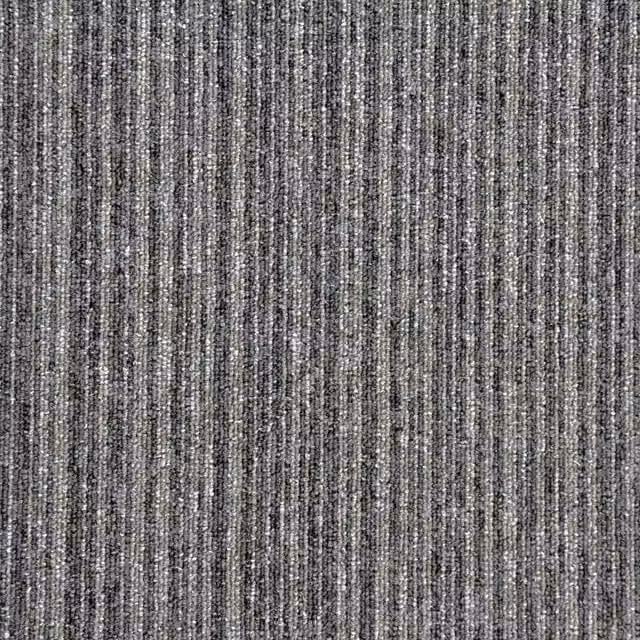 Vital Contract Carpet Tiles in Mid Grey, 5.5mm Loop Pile Polyamide, 5m2 (20 Tiles Per Box)