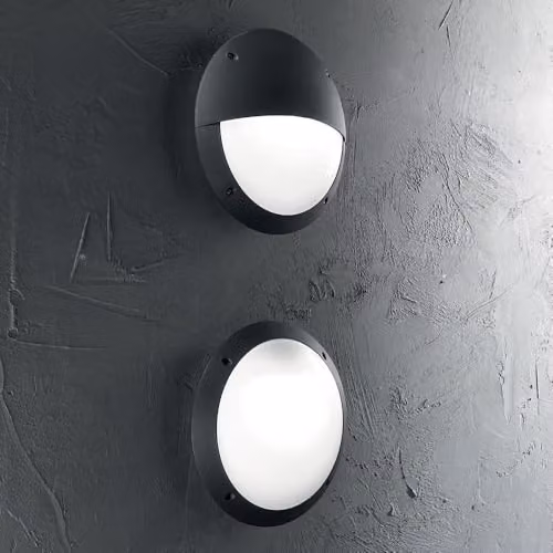 Netlighting Lucia Outdoor Flush Ceiling and Wall Light Black IP66 E27 – 2