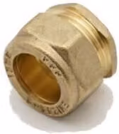 Prima Classic Compression Stop End 15mm - Grey
