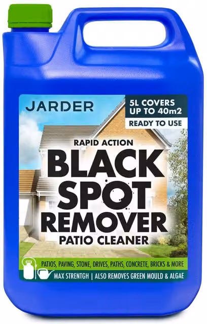 Jarder Black Spot Remover and Patio Cleaner, 5L, Blue
