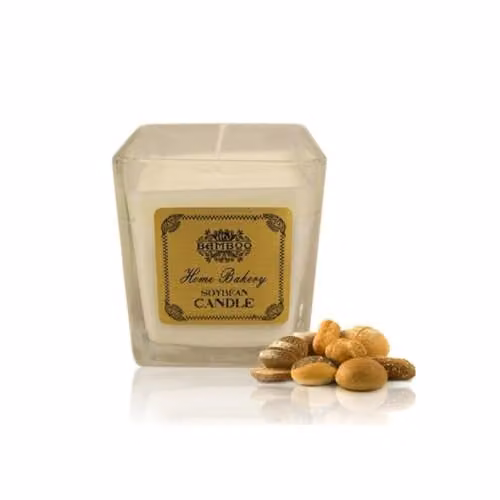 Ancient Wisdom White Home Bakery Soybean Jar Candle – 1