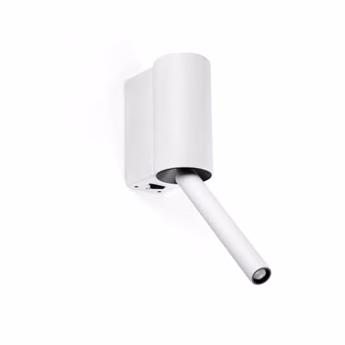 Netlighting Dante Adjustable LED Reading Wall Light, White, 3W 2700K