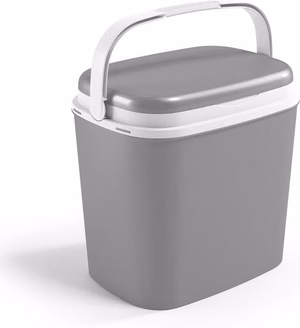 URBNLIVING Large Insulated Cooler Box for Camping and Picnics in Grey