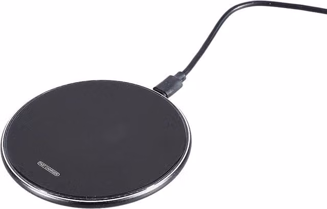Livingandhome Round Universal Fast Charging Stand - Black