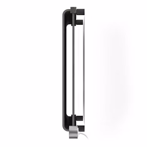 Terma Warp Room E Electric Radiator with Wifi, Salt n Pepper Grey, H: 63.0 cm, W: 78.5 cm – 3