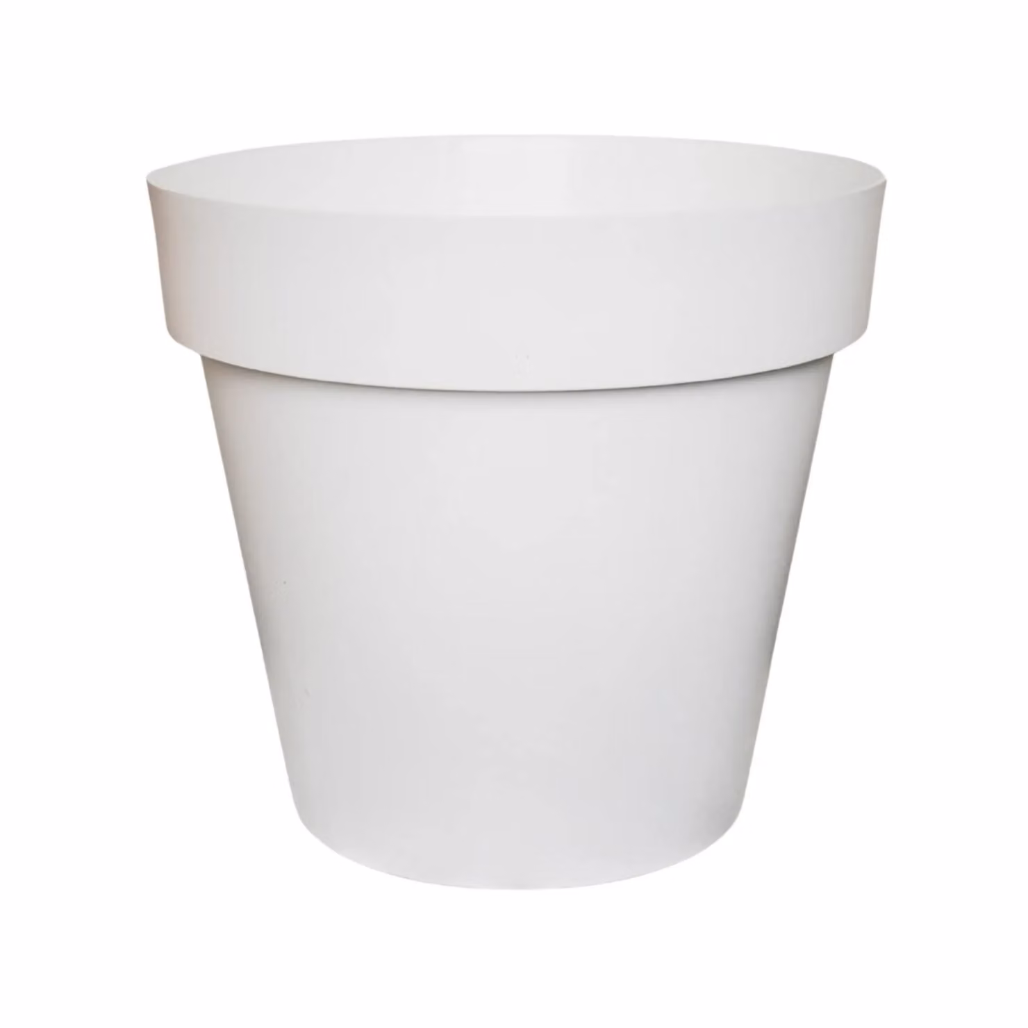 Ivyline Cleo White Plastic Planter Tub with Wheels, Diameter: 100 cm – 2