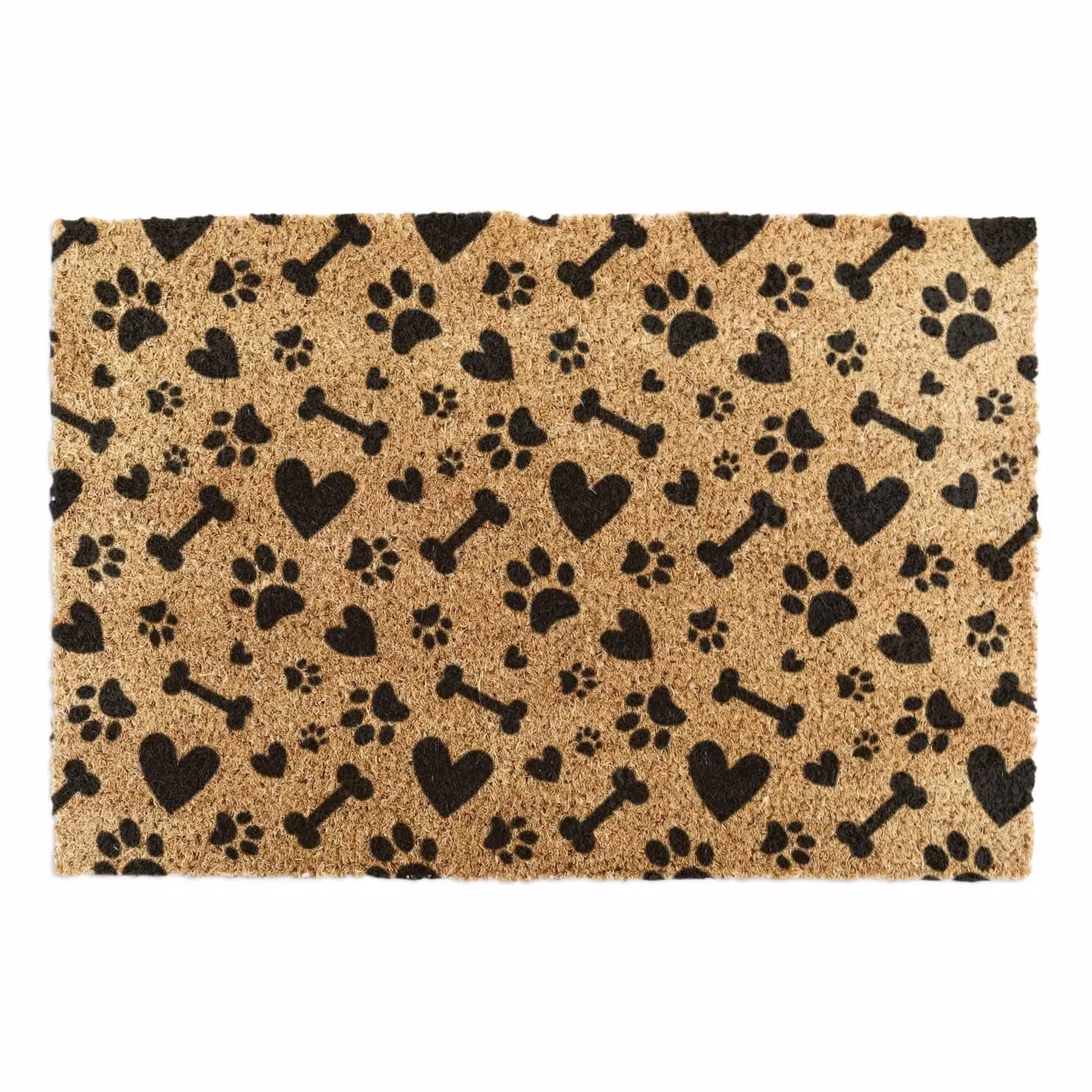 Artsy Mats Paws & Bones Doormat in Brown, W: 90 cm, D: 60 cm – 2