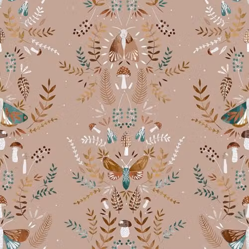 Riva Home Furn Luna Wood Reversible Floral Duvet Cover Set in Green and Pink, 200 x 200 cm – 5