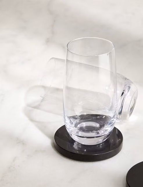M&S Set of 4 Maxim Transparent Hi Ball Tumbler Glasses