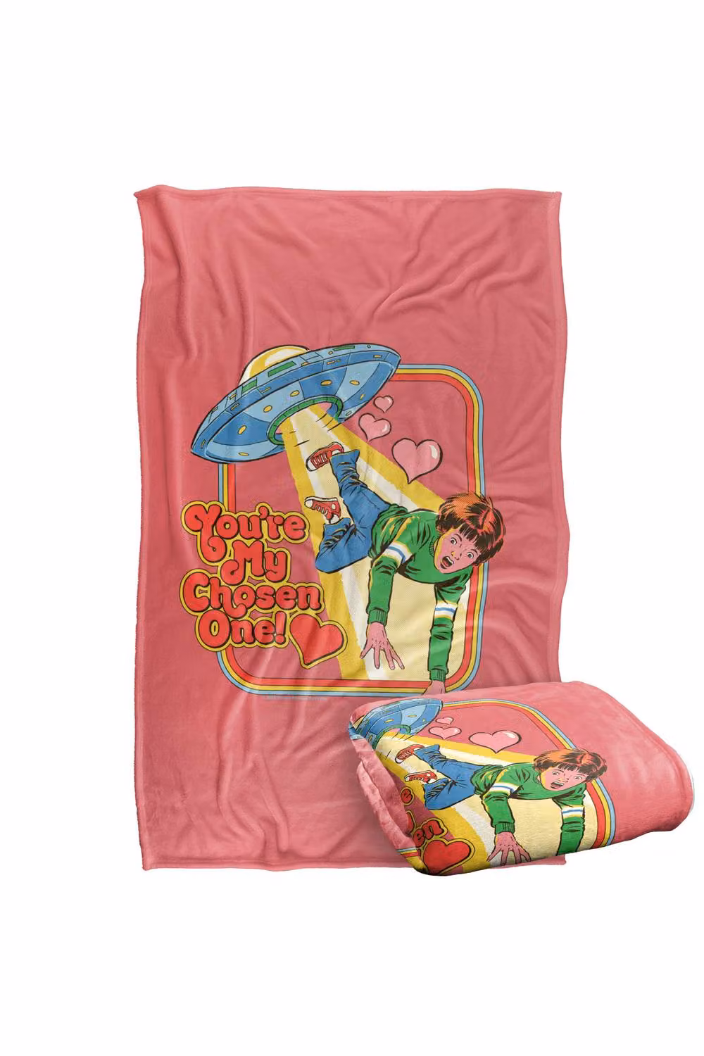 Steven Rhodes My Chosen One Super Soft Fleece Throw Blanket, Multicolour, W/D/H: 91 x 147 cm – 2