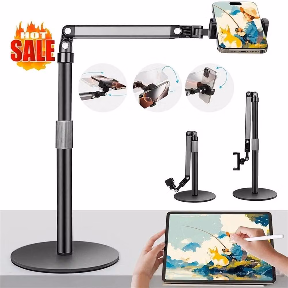 Nordara Mobile Phone Holder Overhead Stand in Black – 3