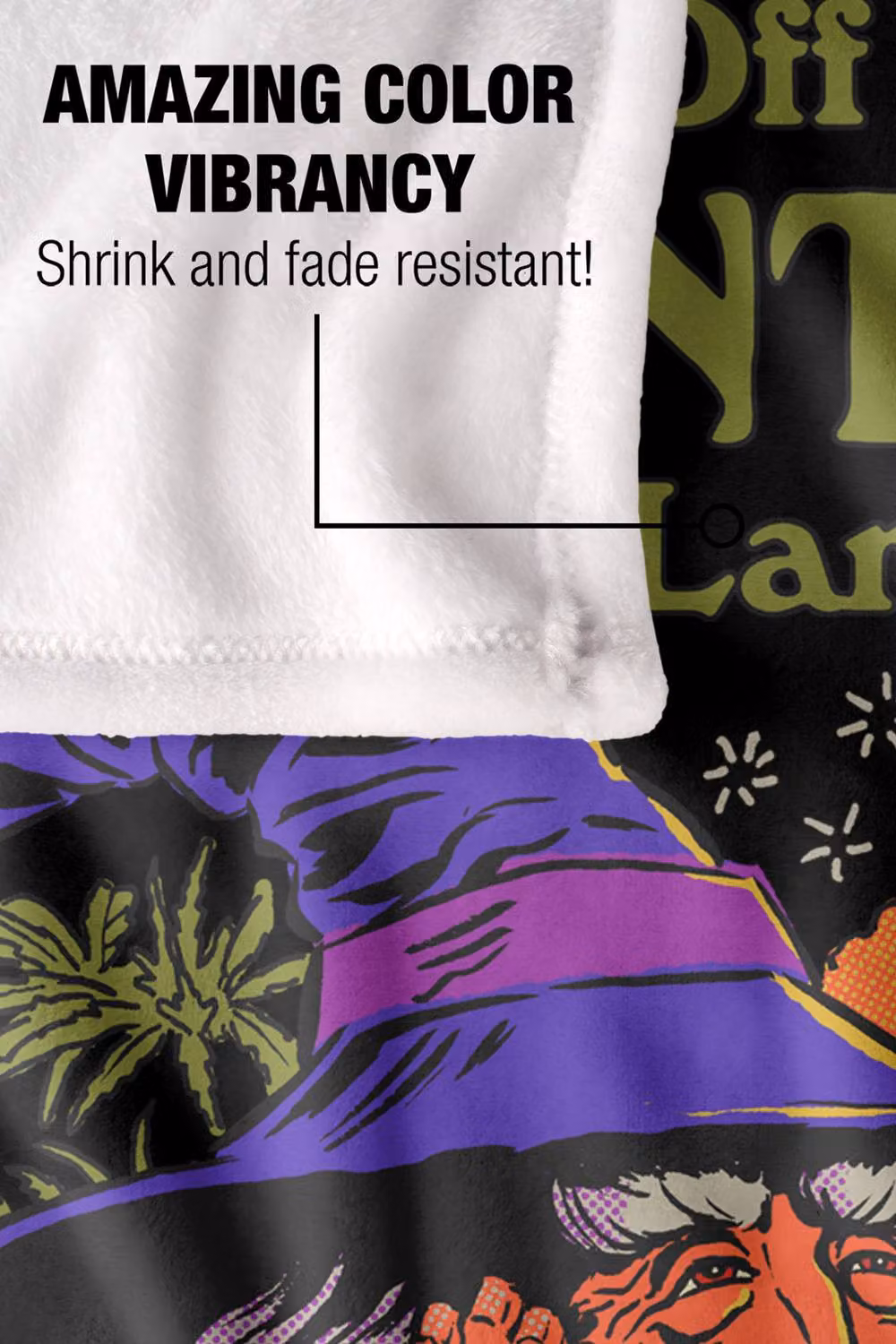 Steven Rhodes Fantasy Land Silky Touch Super Soft Fleece Throw Blanket, Multicolour, W/D/H: 152 x 127 cm – 4
