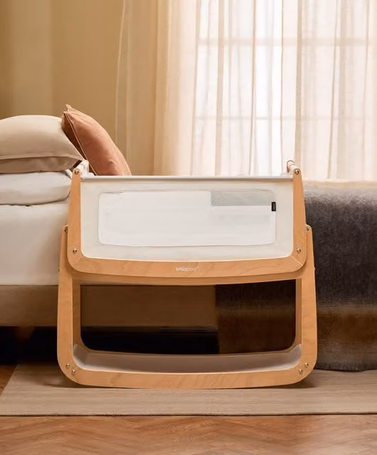 SnuzPod 5 Bedside Crib in Sand