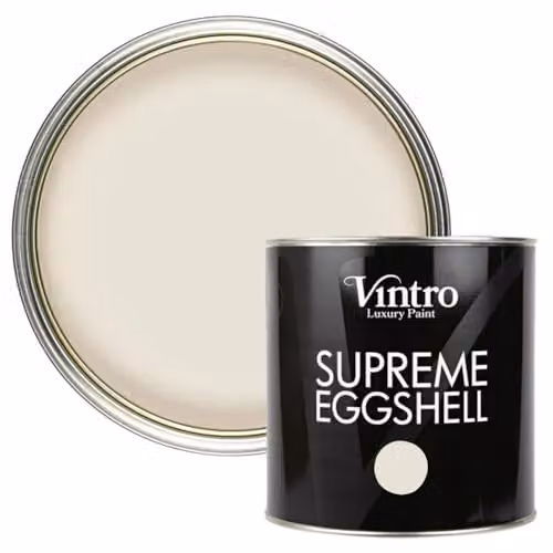 Vintro Water Based Satin Eggshell Paint for Interior and Exterior Walls, Wood and Trim, Light Peach - Autumn Glow, 2.5 l